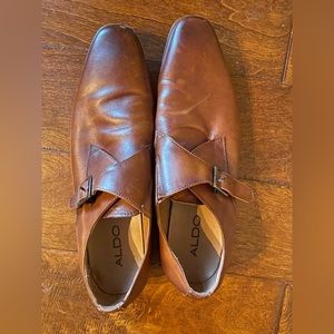 Aldo size 10 men’s leather boots